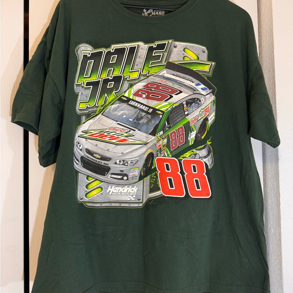 Green Dale Jr Graphic T-Shirt